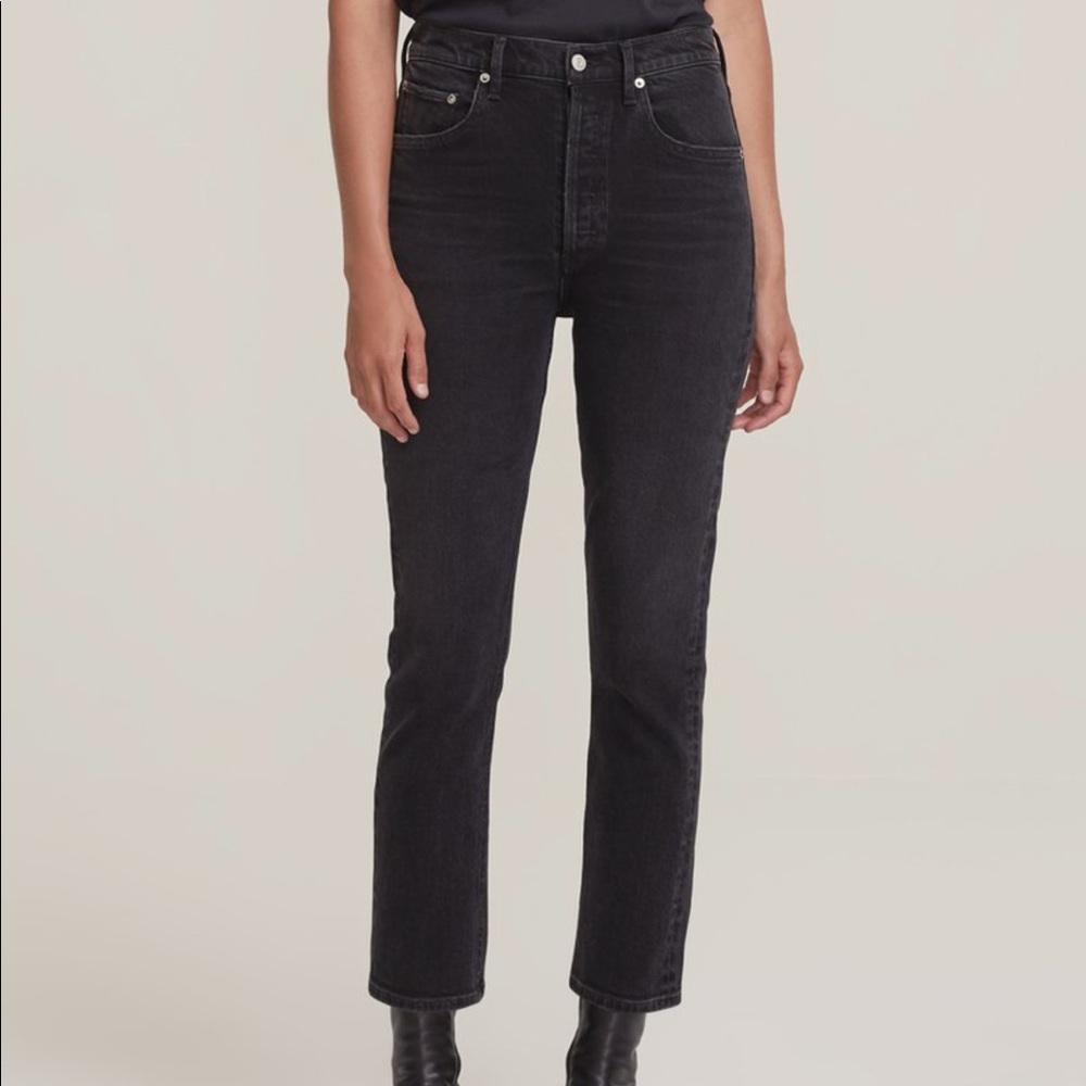 Agolde black jeans size 24